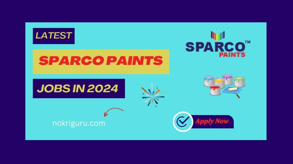 Latest Sparco Paints Jobs In 2024 Thumbnail