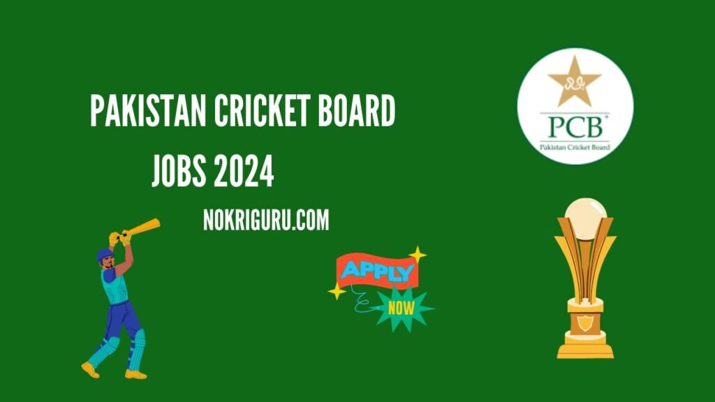 Pakistan Cricket Board Jobs 2024 Official Advertisement